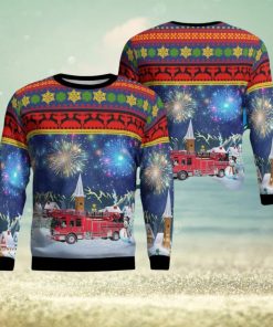 Roy, Utah, Roy City Fire Department AOP 3D Ugly Christmas Sweater