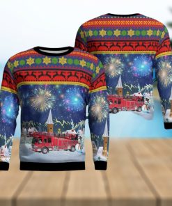 Roy, Utah, Roy City Fire Department AOP 3D Ugly Christmas Sweater