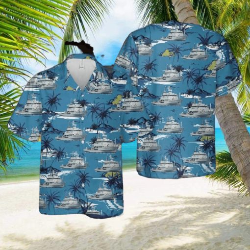 Royal Australian Navy Leeuwin Class Hawaiian Shirt