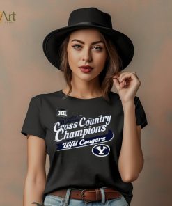 Royal BYU Cougars 2023 Big 12 Women's Cross Country Champions T Shirt