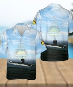 Royal Navy HMS Splendid S106 Hawaiian Shirt