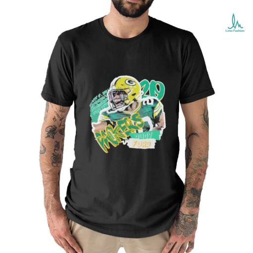 Rudy Ford Football Paper Green Bay Packers Shirt