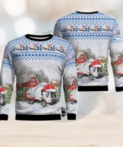 Rumpke Waste & Recycling Christmas Ugly Sweater Xmas Christmas Hoilday Gift