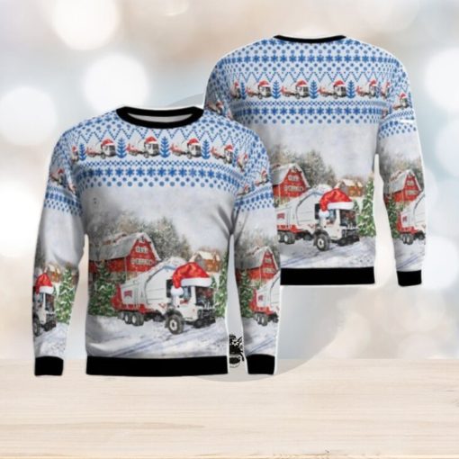 Rumpke Waste & Recycling Christmas Ugly Sweater Xmas Christmas Hoilday Gift