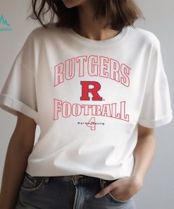 Rutgers NCAA Football Aaron Young T Shirt
