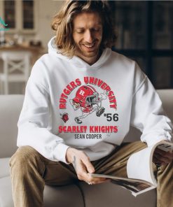 Rutgers NCAA Football Sean Cooper Fashion Shersey Shirt