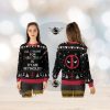 Funny Faux Belly Christmas Unisex Ugly Sweater