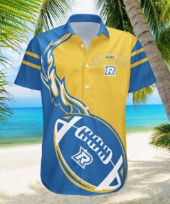 Ryerson Rams Hawaii Shirt Flame Ball