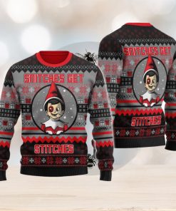 SNITCHES GET STITCHES Ugly Christmas Sweater Christmas Gifts Unisex