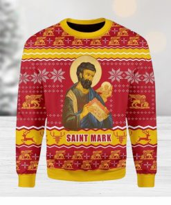 Saint Mark The Evangelist Ugly Christmas Sweater