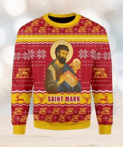 Saint Mark The Evangelist Ugly Christmas Sweater