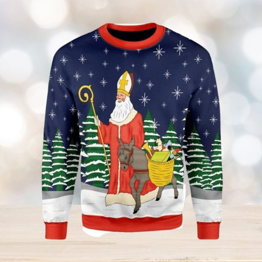 Saint Nicholas Ugly Christmas Sweater