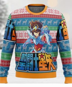 Saint Seiya Alt Ugly Christmas Sweater