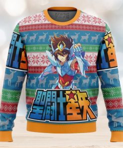 Saint Seiya Alt Ugly Christmas Sweater