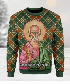 Saint Simon The Zealot Ugly Christmas Sweater