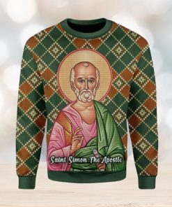 Saint Simon The Zealot Ugly Christmas Sweater