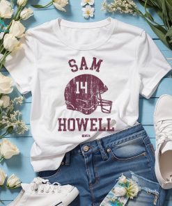 Sam Howell Washington Helmet Font Shirt