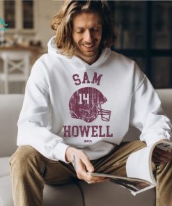 Sam Howell Washington Helmet Font Shirt