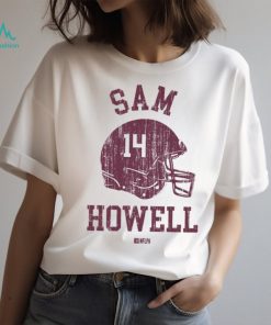 Sam Howell Washington Helmet Font Shirt