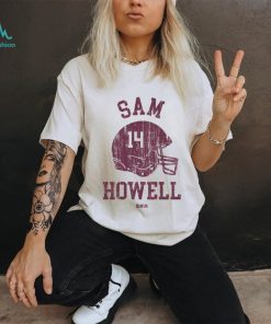 Sam Howell Washington Helmet Font Shirt