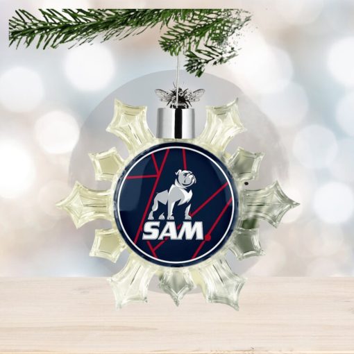 Samford University Snowflake Christmas Tree Ornament Decoration for Tree Party Home Holiday Decor (Samford University 3)