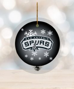 San Antonio Spurs NBA 2023 Holiday Gifts Christmas Decorations Ornament