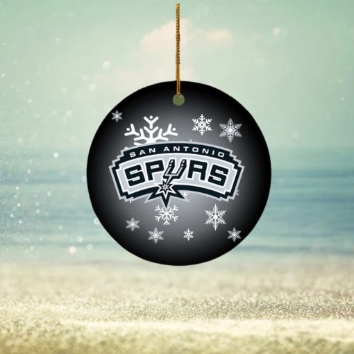 San Antonio Spurs NBA 2023 Holiday Gifts Christmas Decorations Ornament