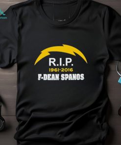 San Diego Chargers rip 1961 2016 F Dean Spanos shirt