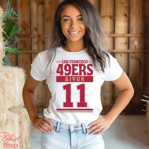 San Francisco 49ERS Brandon Aiyuk 11 Fans Shirt