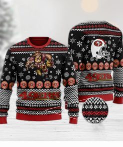 San Francisco 49ers Vintage Xmas Ugly Christmas Sweater - Shibtee Clothing