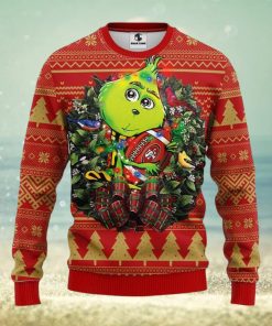 San Francisco 49ers Grinch Hug Xmas Ugly Christmas Sweater Best Christmas Gift Ideas