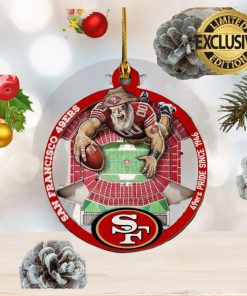 San Francisco 49ers Mascot NFL 2023 Gifts Christmas Decorations Ornament