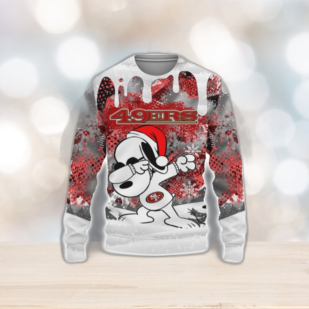 San Francisco 49ers American NFL Football Team Logo Cute Grinch 3D Men And  Women Ugly Sweater Shirt For Sport Lovers On Christmas - Limotees