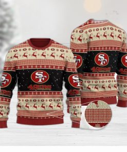 San Francisco 49ers Vintage Xmas Ugly Christmas Sweater - Limotees