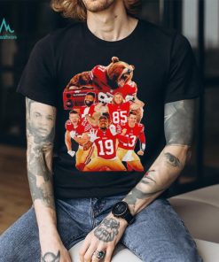 San Francisco 49ers bear and players shirt