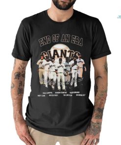 San Francisco Giants End Of An Era Signatures Shirt - TeeBlissful