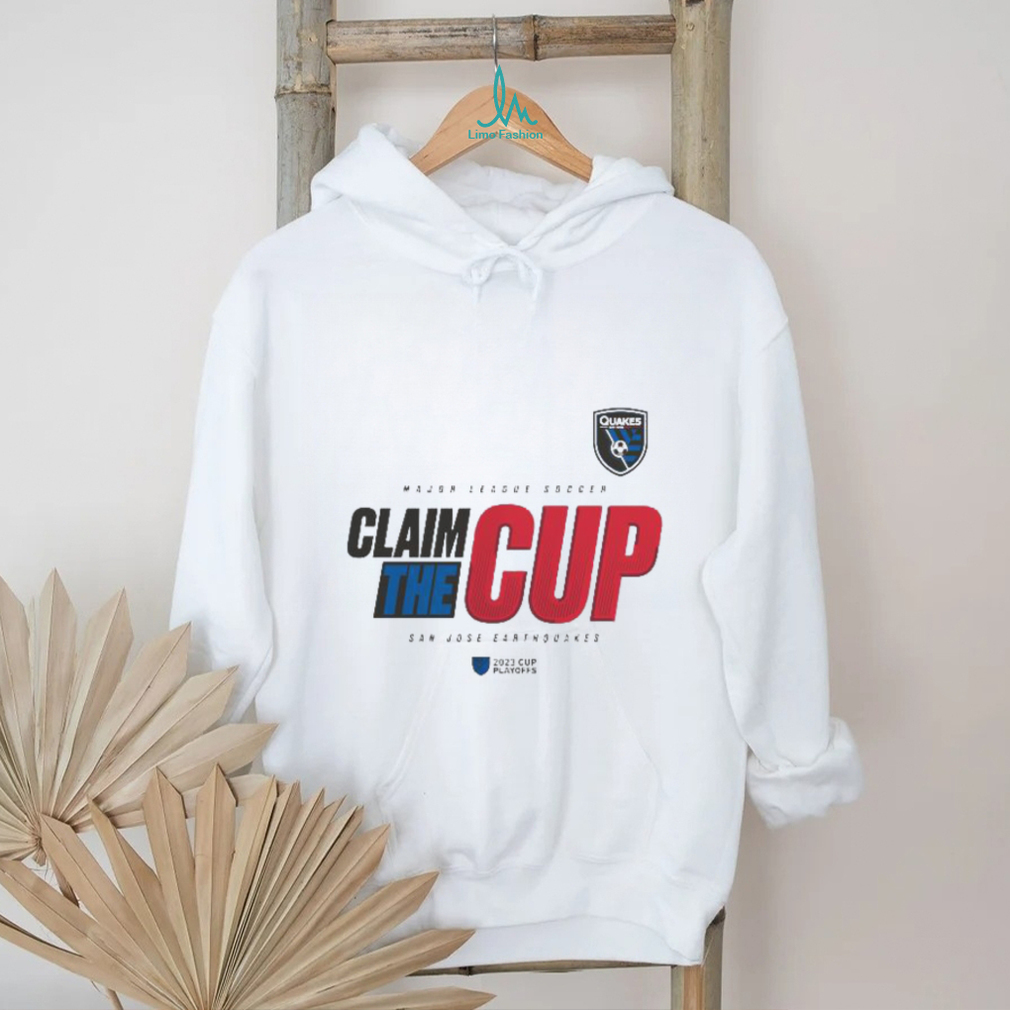 San Jose Earthquakes Fanatics Branded 2023 MLS Cup Playoffs T Shirt San Jose Earthquakes Fanatics Branded 2023 MLS Cup Playoffs T Shirt