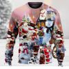 Cleveland Browns Funny Grinch Knitted Christmas 3D Sweater For Fans