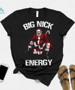 Santa Big Nick Energy Christmas T Shirt