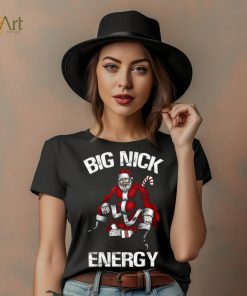 Santa Big Nick Energy Christmas T Shirt
