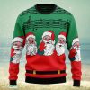 On The Naughty List And I Regret Nothing Shark Ugly Christmas Sweater Impressive Gift For Men And Women