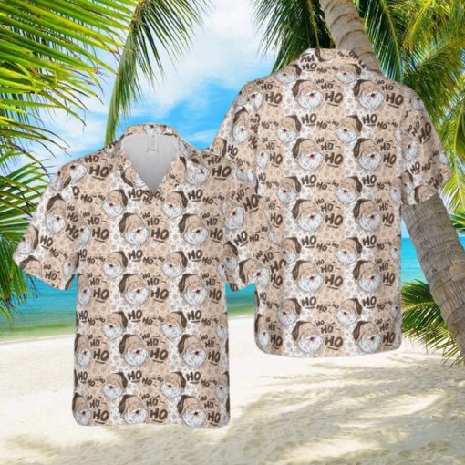 Santa Claus Ho Ho Ho Christmas Hawaiian Shirt