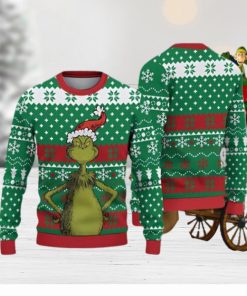 Santa Grinch Mean One Ugly Christmas Sweater Unique Gift For Men And Women