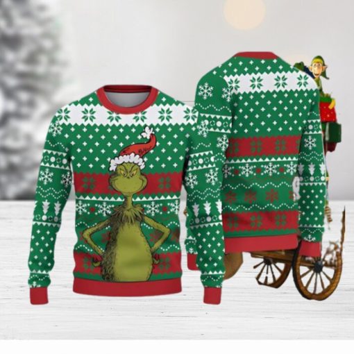 Santa Grinch Mean One Ugly Christmas Sweater Unique Gift For Men And Women