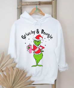 Santa Grinchy And Bougie Pink Tumbler shirt