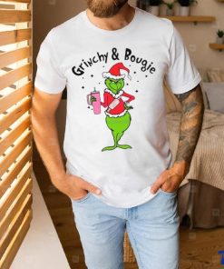 Santa Grinchy And Bougie Pink Tumbler shirt