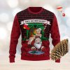 In N Out Burger Ugly Christmas Wool Knitted Sweater