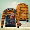 2001 A Space Odyssey Yellow Unisex Ugly Christmas Sweater