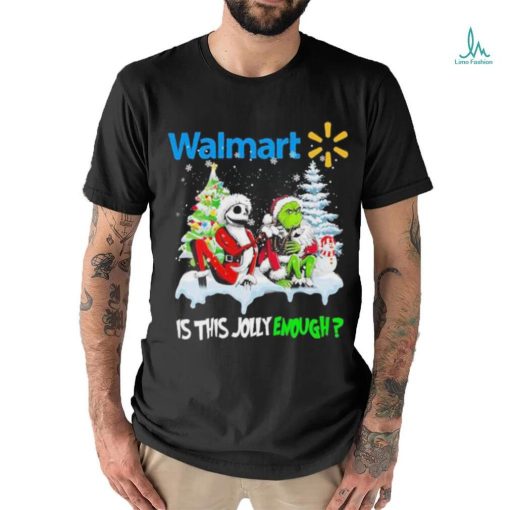 Santa Jack skellington and Grinch walmart is this jolly enough sweater