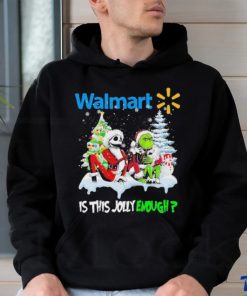 Santa Jack skellington and Grinch walmart is this jolly enough sweater
